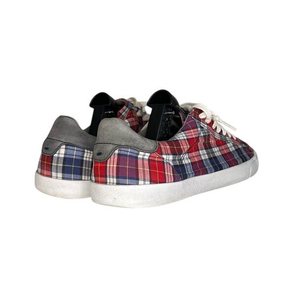 Cole Haan Trafton Club Court Mens Plaid Canvas Sneaker Size 12 - Picture 4 of 6